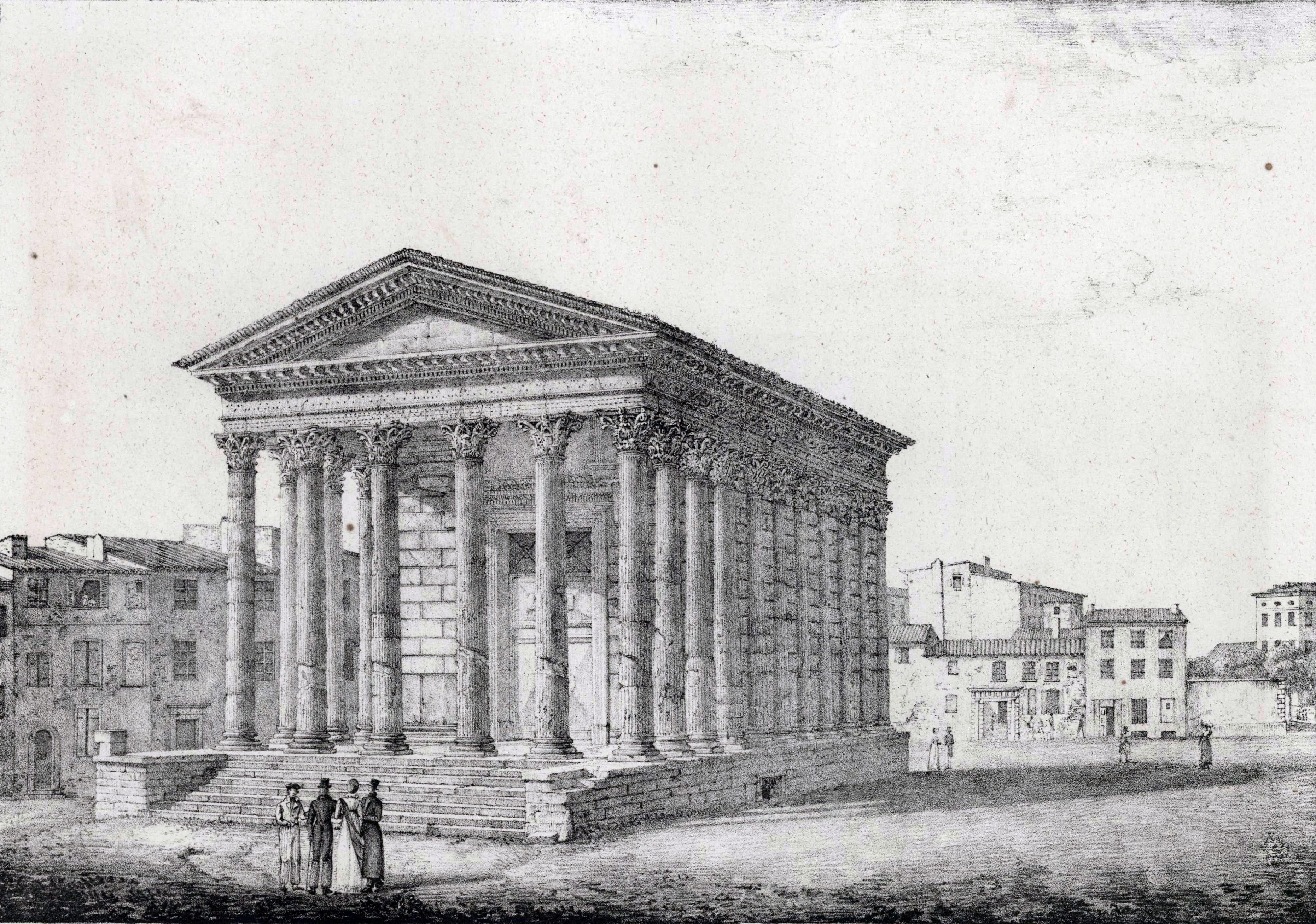 amenagement maison carrée