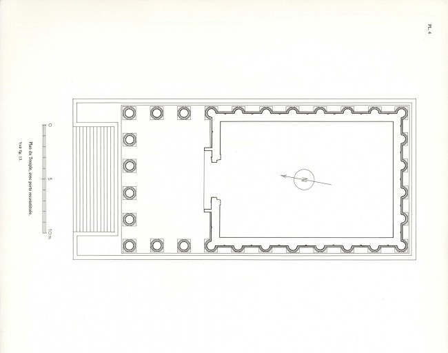 Plan du temple