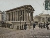 Nîmes. La Maison Carrée et le Théâtre