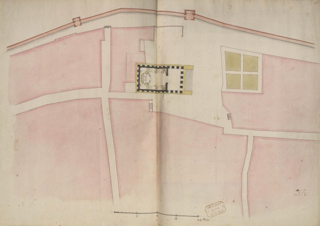 Plan du secteur de la Maison Carrée