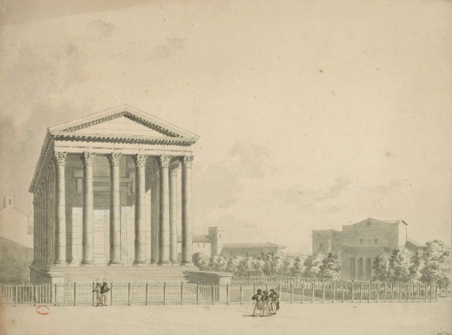 Maison Carrée, par Amelin