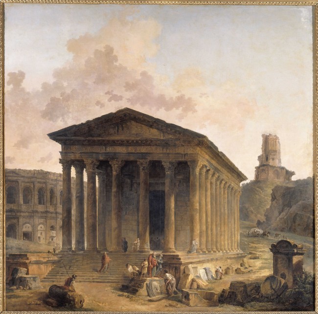 La Maison Carrée, les Arènes et la tour Magne à Nîmes