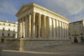 Maison Carrée, façade ouest