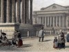 Maison Carrée à Nîmes (détail)