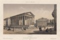 Nimes. Vue de la Maison carrée et du Théâtre