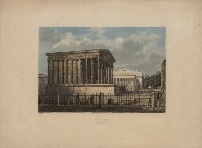 Nîmes. Maison Carrée