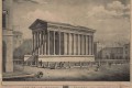 Vue de la Maison Carrée dédiée à Mr Girard