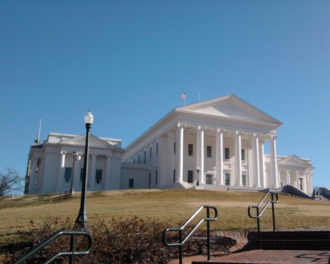 Capitole de Virginie à Richmond (États-Unis)