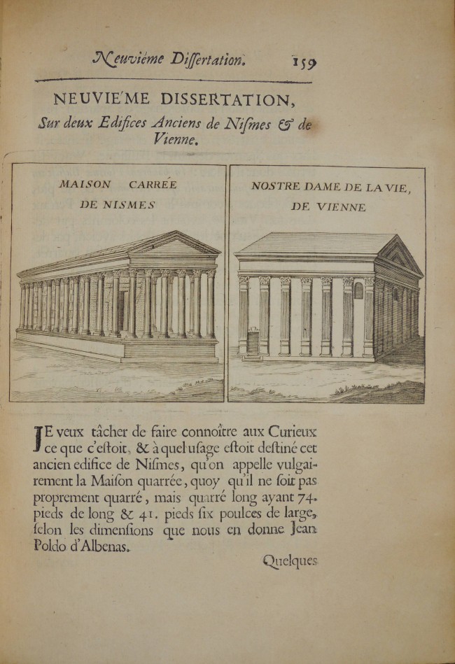 Maison Carrée. Nostre Dame de la Vie, de Vienne