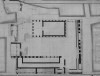 Plan des fouilles faites autour de la Maison carrée en 1821