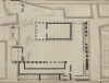 Plan des fouilles faites autour de la Maison carrée en 1821