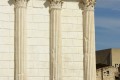 Colonnes, façade ouest