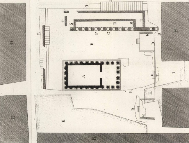 Plan des fouilles (recadré)