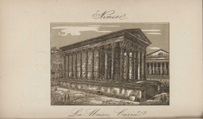 Nimes. La Maison Carrée