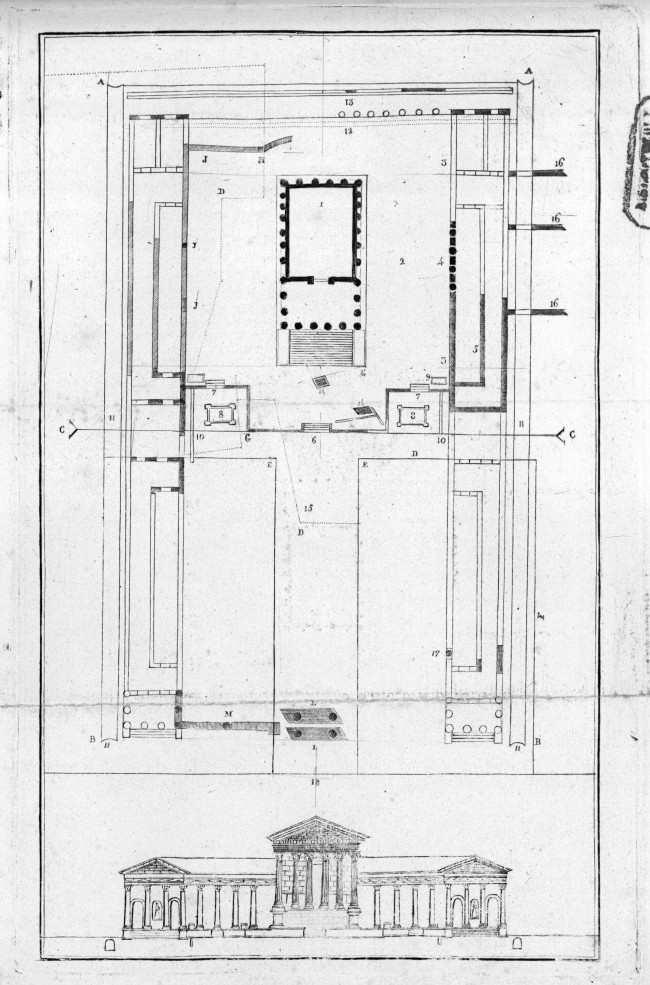 Plan et vue du forum