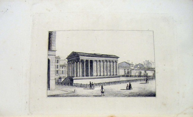 Vue de la Maison Carrée