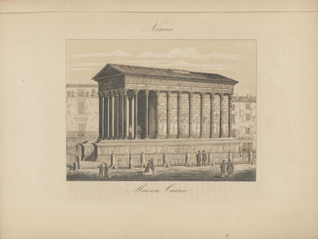 Nîmes. La Maison Carrée