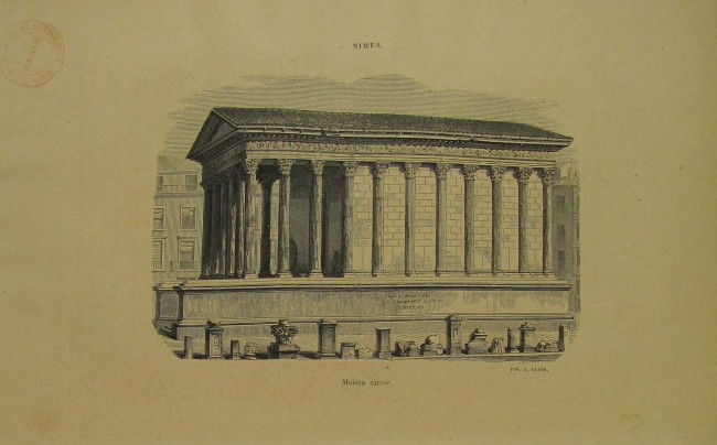 Nîmes. Maison carrée