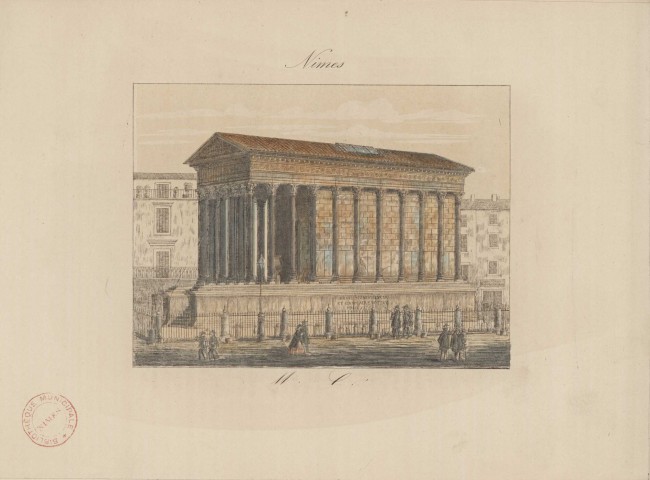 Nîmes. La Maison Carrée