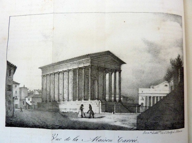 Vue de la Maison Carrée