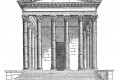 Façade de la Maison Carrée de Nismes