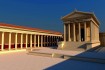 Reconstitution du forum de la Maison Carrée