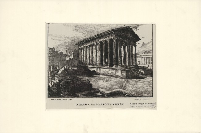 Nîmes. La Maison Carrée