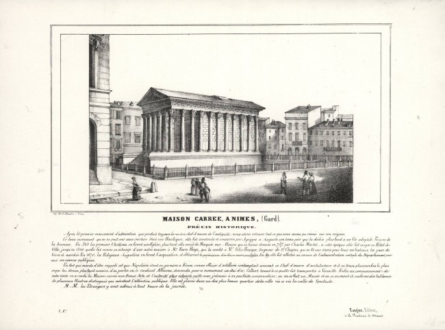 Maison Carrée à Nîmes (Gard)