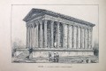 Nîmes. La Maison Carrée (temple romain)