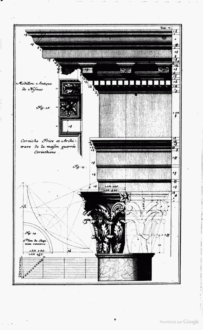Profils dans la Maison quarrée