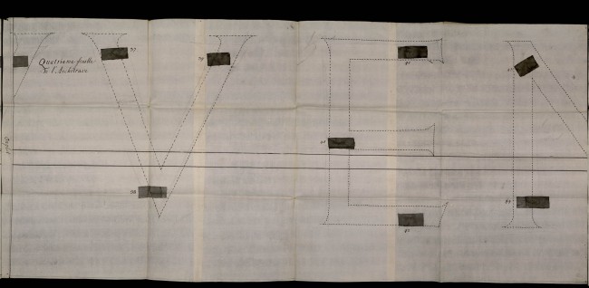 Inscription de l'architrave. 4