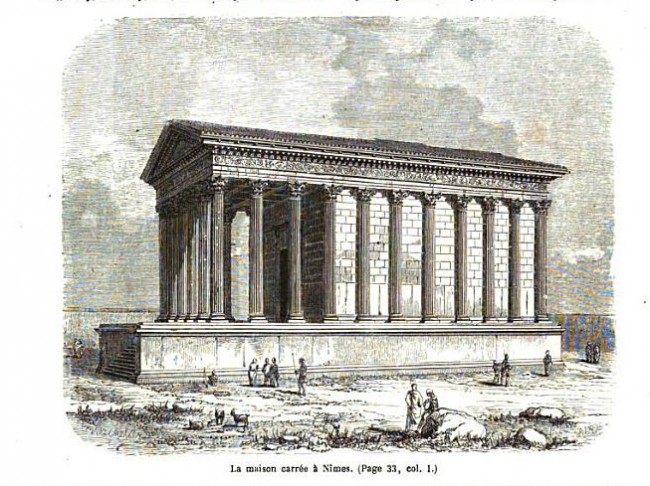 La Maison Carrée à Nimes