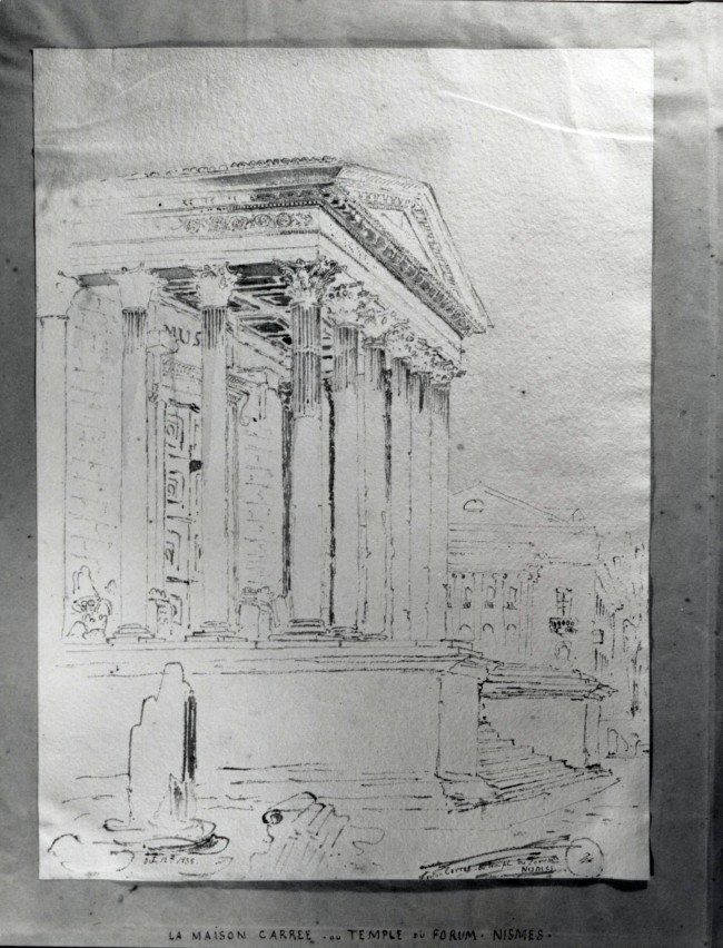 Maison Carrée ou temple du forum