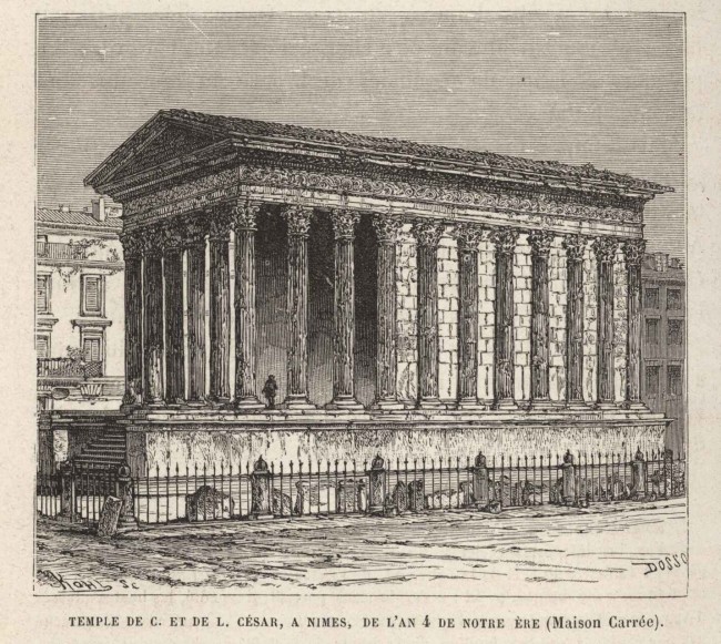 Temple de C. et de L. César à Nîmes