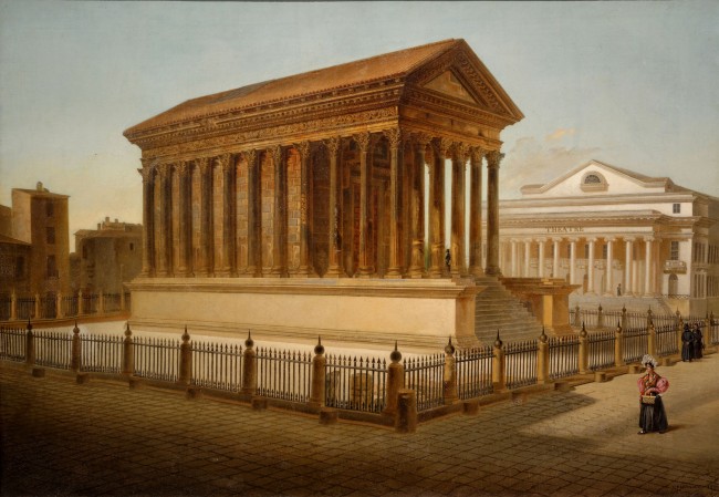 [La Maison Carrée par Esperandieu]