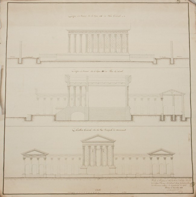 [Plan de la Maison Carrée]