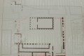 Plan des fouilles faites autour de la Maison Carrée en 1821