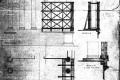 Protection de la partie inférieure des colonnes du péristyle